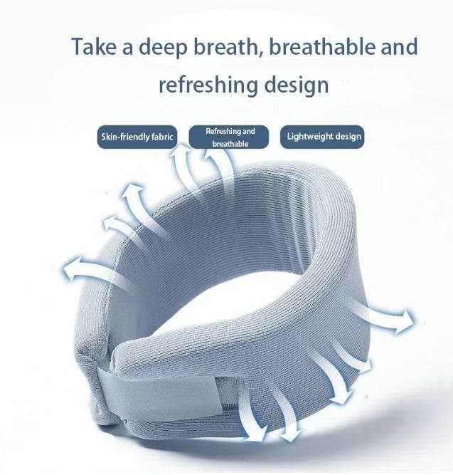 Ergonomic Cervical Neck Support Brace – Adjustable Posture Corrector & Spine Stabilizer Collar