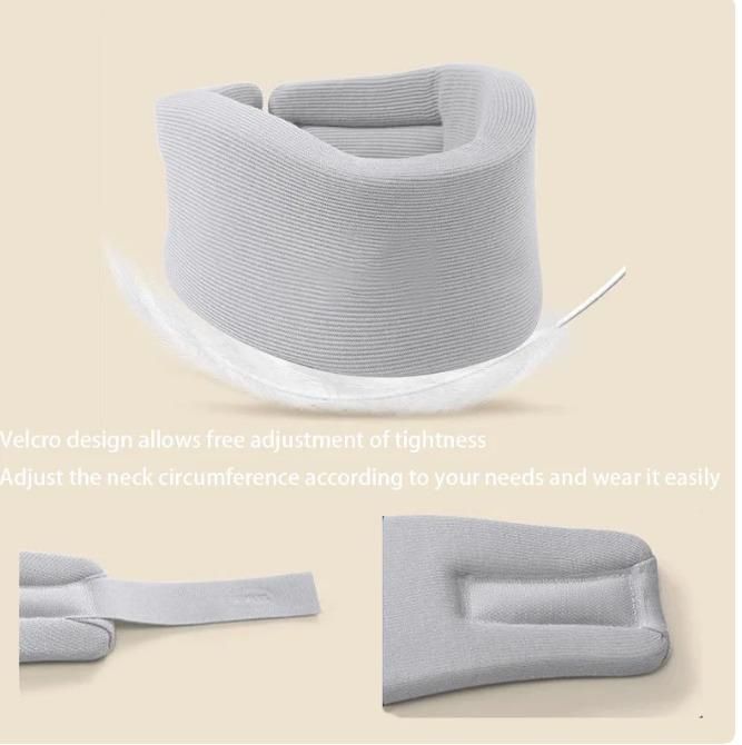 Ergonomic Cervical Neck Support Brace – Adjustable Posture Corrector & Spine Stabilizer Collar