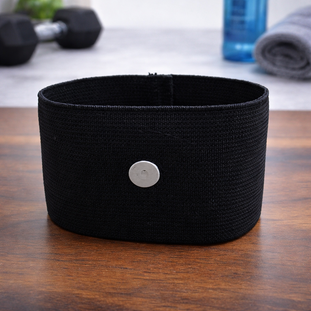Sugar Control Wristband – Black Acupressure Band for Daily Wellness Support  Product Description: